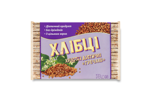Хлебцы хрустящие диетические Гречневые ТОВ ВП Лавка Здоров'я м/у 70г