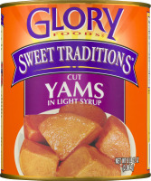 Glory Foods Sweet Traditions Cut Yams In Light Syrup