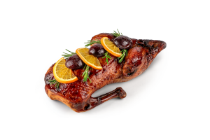 Качка зі сливами ваг