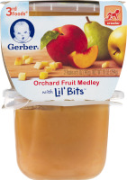 Gerber Orchard Fruit Medley with Lil' Bits 3rd Foods