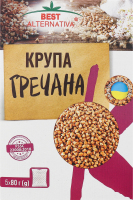 Крупа гречана Best Alternativa к/у 5х80г
