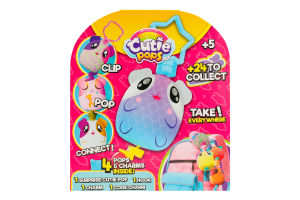 Іграшка-брелок м'яка для дітей від 5років Cutie Pops 1шт