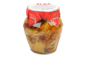 Артишоки четвертинки в олії 290г твіст/б Альба Фуд