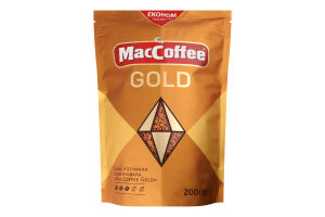Кофе растворимый сублимированный Gold MacCoffee д/п 200г