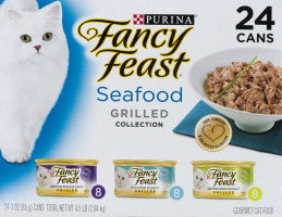 Purina Fancy Feast Grilled Collection Seafood - 24 Ct
