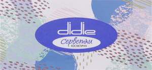 Серветки в кор. Didie 100 шт