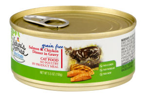 Nature's Promise Grain Free Cat Food Salmon & Chicken Dinner In Gravy