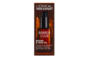 Олія для догляду за бородою та шкірою обличчя Barber Club Men Expert L'Oreal 30мл