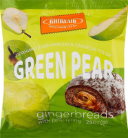 Пряники с начинкой со вкусом груши Київхліб м/у 250г
