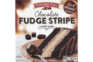 Pepperidge Farm Layer Cake Chocolate Fudge Stripe