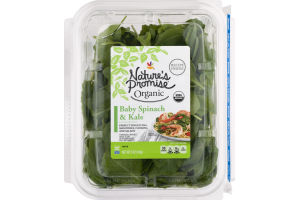 Nature's Promise Organic Baby Spinach & Kale