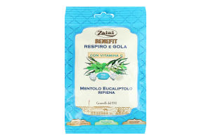 Льодяники Zaini зі смаком ментолу та евкаліпту