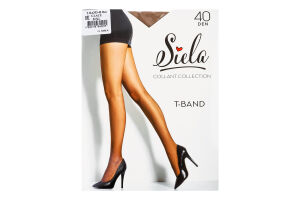 Колготки жіночі Siela T-band 40den 5 glace