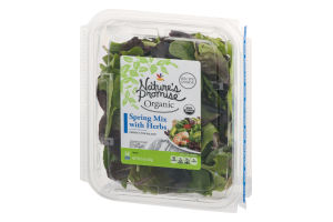 Nature's Promise Organic Spring Mix With Herbs