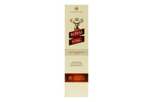Віскі 750мл 40% купажоване Royal Stag Deluxe Seagram's к/у