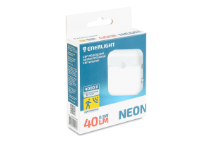 Светильник аккумуляторный с датчиком движения 40lm 0.5W 4000К №NEON40DC0SN Neon Enerlight 1шт