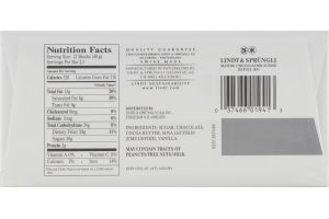 Lindt Swiss Bittersweet Fine Dark Chocolate