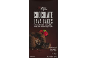 Simply Enjoy Chocolate Lava Cakes - 2 CT