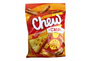 Сухарики Chew! Пшенично-житні Сир 110г