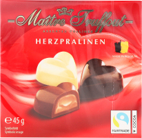 Цукерки Міні сердечка асорті 45г Метр Трюффо