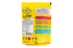 Сніданок сухий запечений Гранола з шоколадом To go Good morning, Granola д/п 140г
