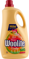Засіб для прання рідкий з посиленим ароматом для кольорових тканин з кератином Fruity Woolite 3.6л