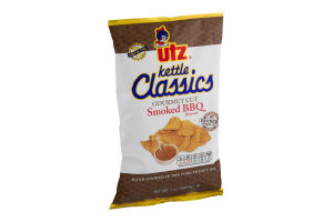 Utz Kettle Classics Gourmet Cut Potato Chips Smoked BBQ