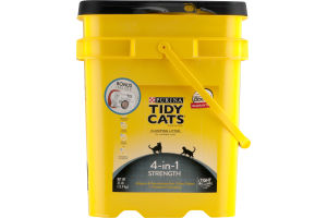 Purina Tidy Cats Clumping Litter For Multiple Cats 4-In-1 Strength