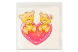 Конфета Маршмеллоу - Влюбленные на сердечке ПП Крапфен м/у 11г