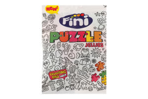 Цукерки желейні Puzzle 90г Fini
