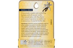 Burt's Bees Lip Balm Vanilla Bean