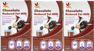 Ahold Chocolate Reduced Fat Milk - 3 CT
