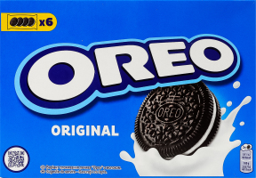Печиво з какао та кремовою начинкою ванільного смаку Original Oreo к/у 228г