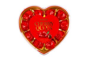 Конфеты шоколадные с заспиртованной вишней Cherry Queen Roshen п/у 122г