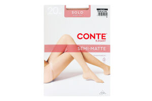 Колготки жіночі Conte elegant Solo 20den 3 natural