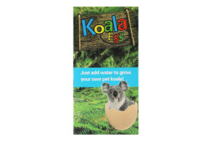 Іграшка зростаюча Коала в яйці