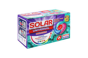 Капсули для прання Solar Universal Molecule