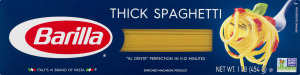 Barilla Pasta Thick Spaghetti