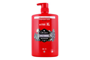 Гель для душу та шампунь 3в1 Wolfthorn Old Spice 1л