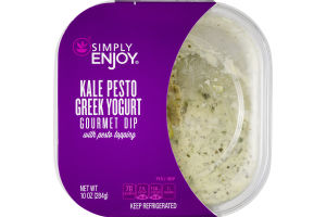 Simply Enjoy Gourmet Dip Kale Pesto Greek Yogurt