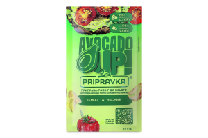 Приправа-топпинг ко всему Томат&Чеснок Avocado up! Pripravka м/у 20г
