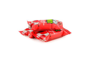 Цукерки глазуровані кондитерською глазур'ю з желейно-збивним корпусом зі смаком вишневого чізкейку Flaimix Lukas кг