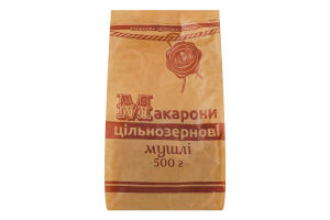 Вироби макаронні цільнозернові фігурні Мушлі Kozub м/у 500г