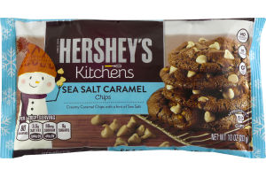 HERSHEY'S Kitchens Sea Salt Caramel Baking Chips, 10 oz
