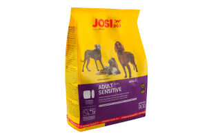 Корм сухой полнорационный для взрослых собак Sensitive Adult JosiDog м/у 900г