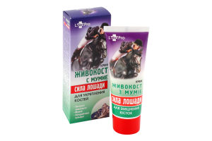 Крем д/зміцнення кісток Сила коня Живокост з муміє 75мл ЛекоПро
