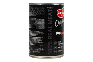 Корм д/дорослих собак Original Mono Protein з свининою 400г ж/б Carnie