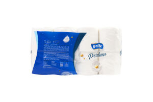 Бумага туалетная Grite Perlum 3-слойная