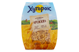 Изделия макаронные трубчатые группа B класс экстра Рожки Хуторок м/у 800г