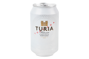 Пиво 0.33л 5.4% полутемное фильтрованное солодовое пастеризованное Marzen Turia ж/б